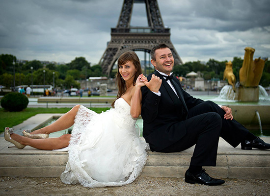 Plener ślubny, zagraniczny plener ślubny Paris